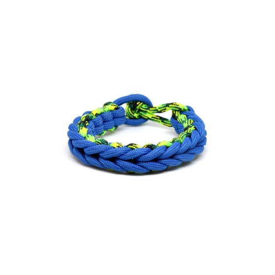 Cordell paracord bracelet commission Ripples blue-gecko - S