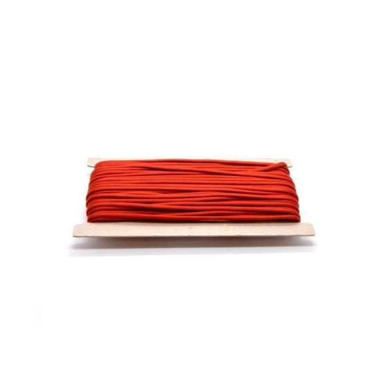 Paracord 25m card- red