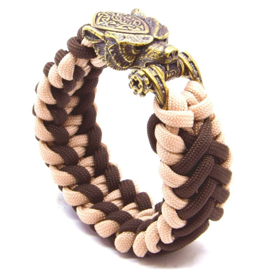 Cordell paracord bracelet Grizzly