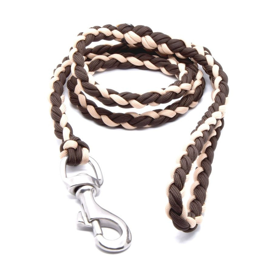 Cordell paracord stainless steel walking leash for dogs - 100cm
