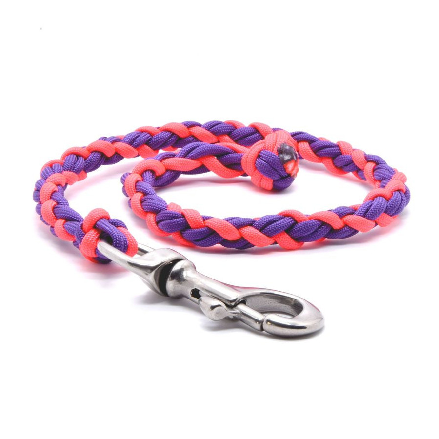 Cordell paracord training leash Curačka for dogs stainless steel - 50cm