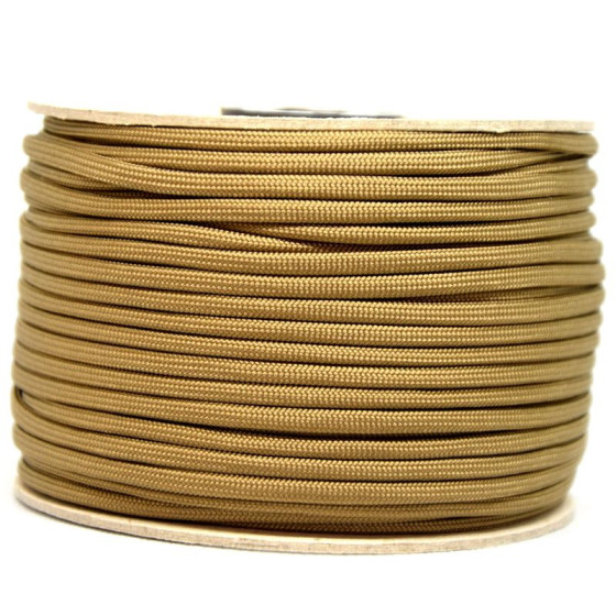 Paracord 50m coyote brown parachute cord