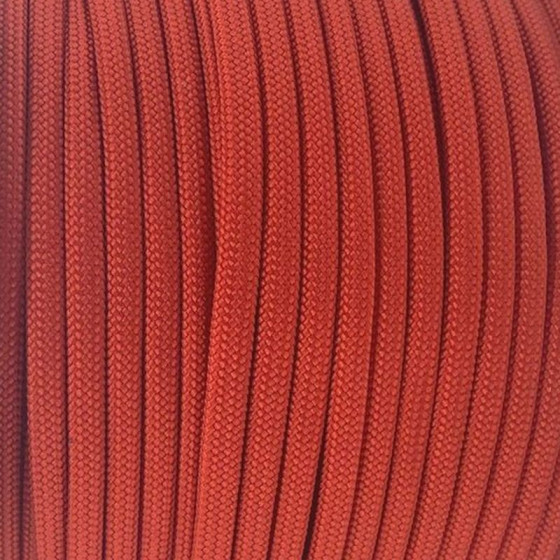 Paracord 550 fire red parachute cord