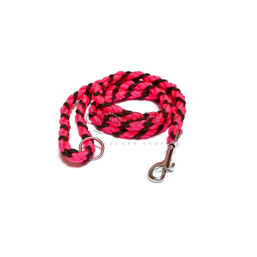 Cordell paracord leash medium - pink