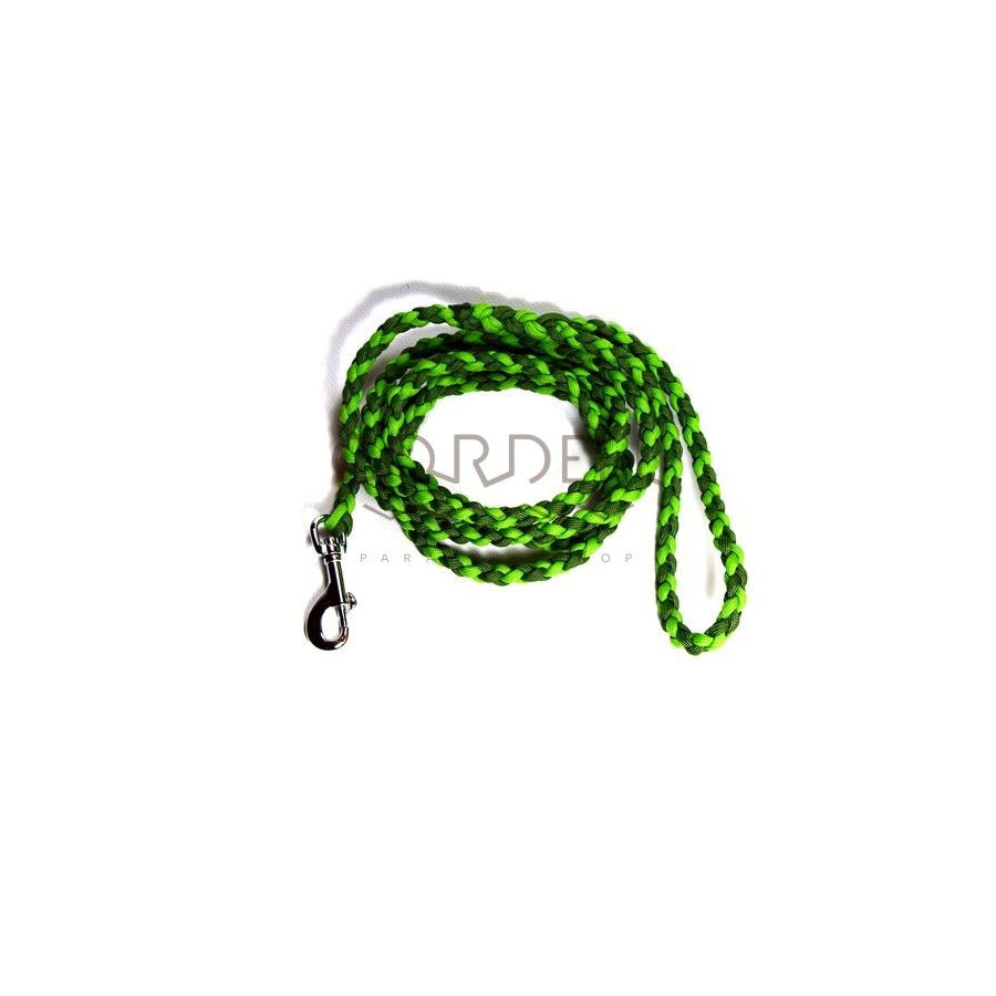 Cordell Paracord Leash Green Commission S/M