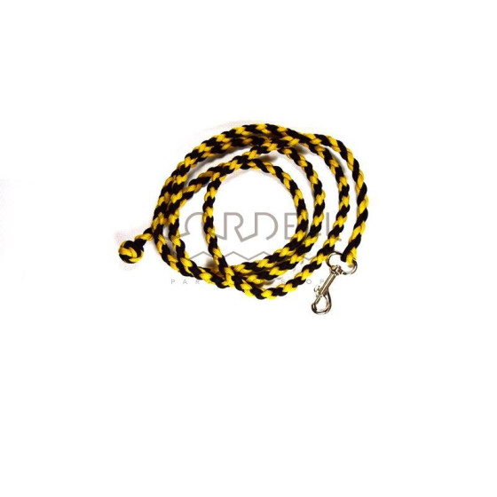 Cordell paracord leash yellow commission S